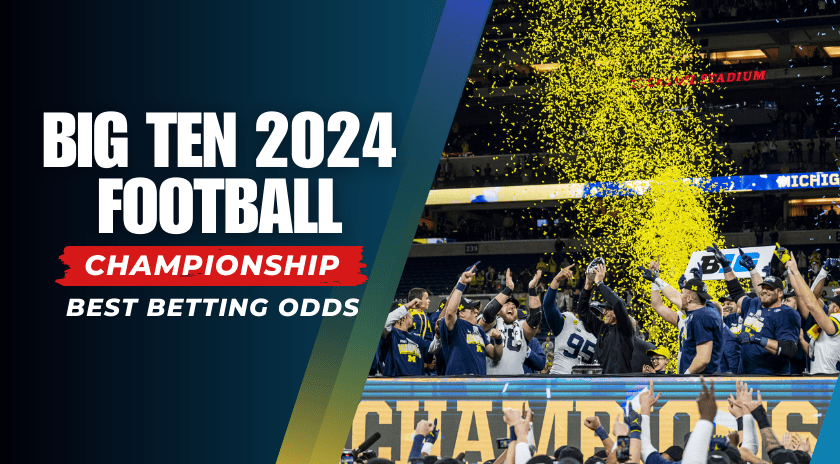 An image of some football fans celebrating indicates the Big Ten 2024 expansion reshapes football betting odds.